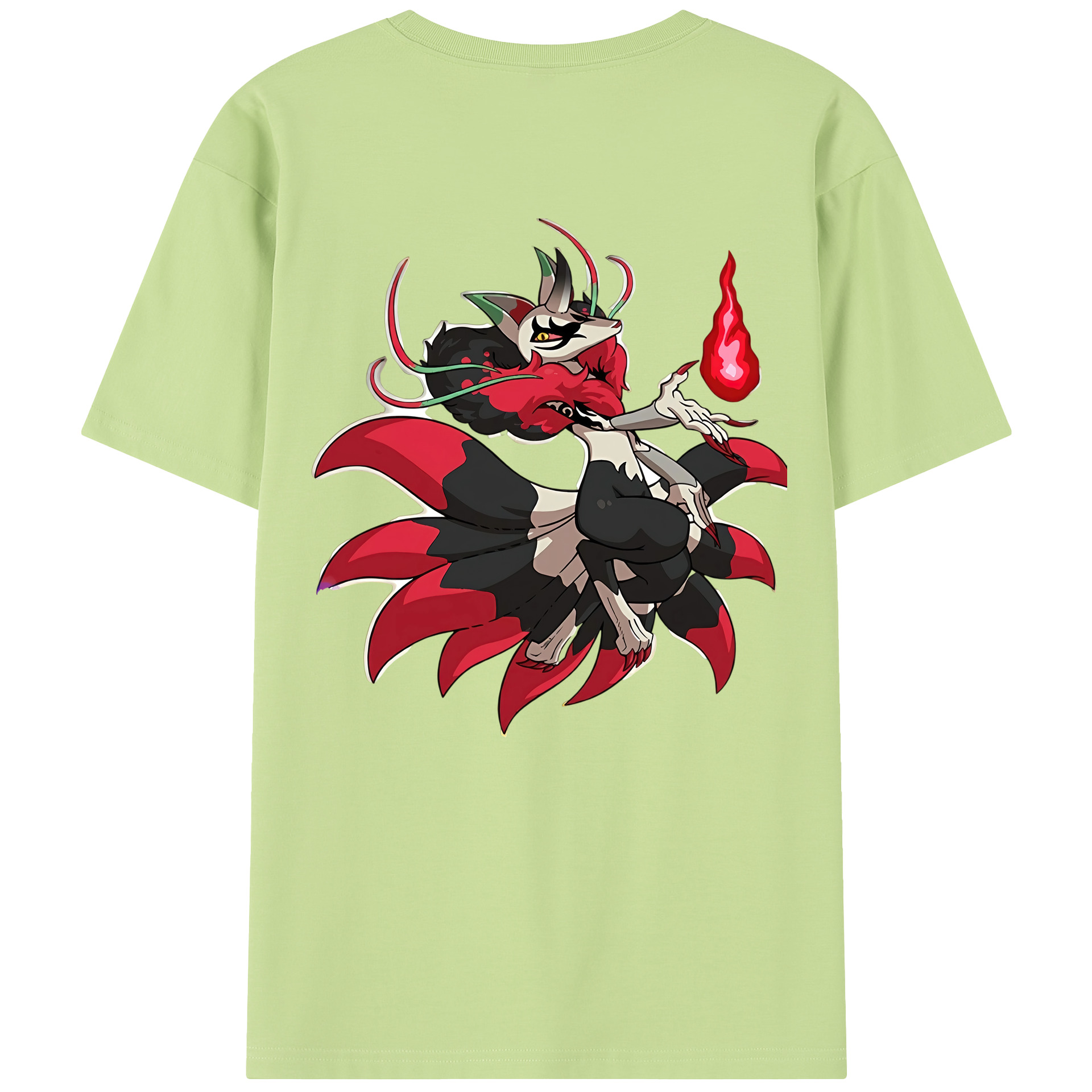 （画像用） 妖怪ウォッチ Yo-kai Watch 綿100％半袖Tシャツ（背面プリント）